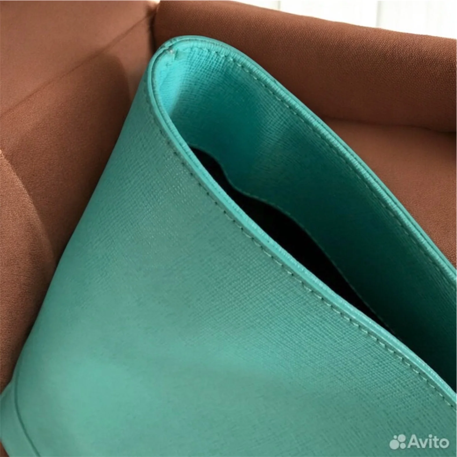 Сумка натуральная кожа Furla - миниатюра 5