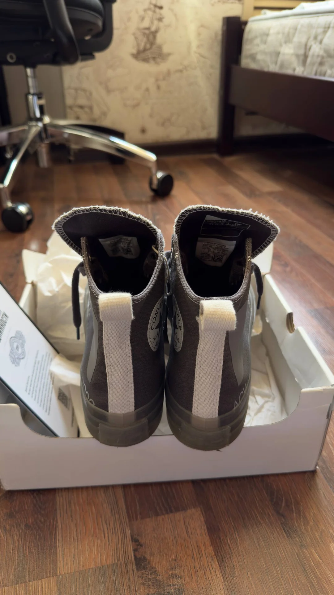 Кеды Converse x A-COLD-WALL* Chuck 70 High (ОРИГИНАЛ) - миниатюра 3