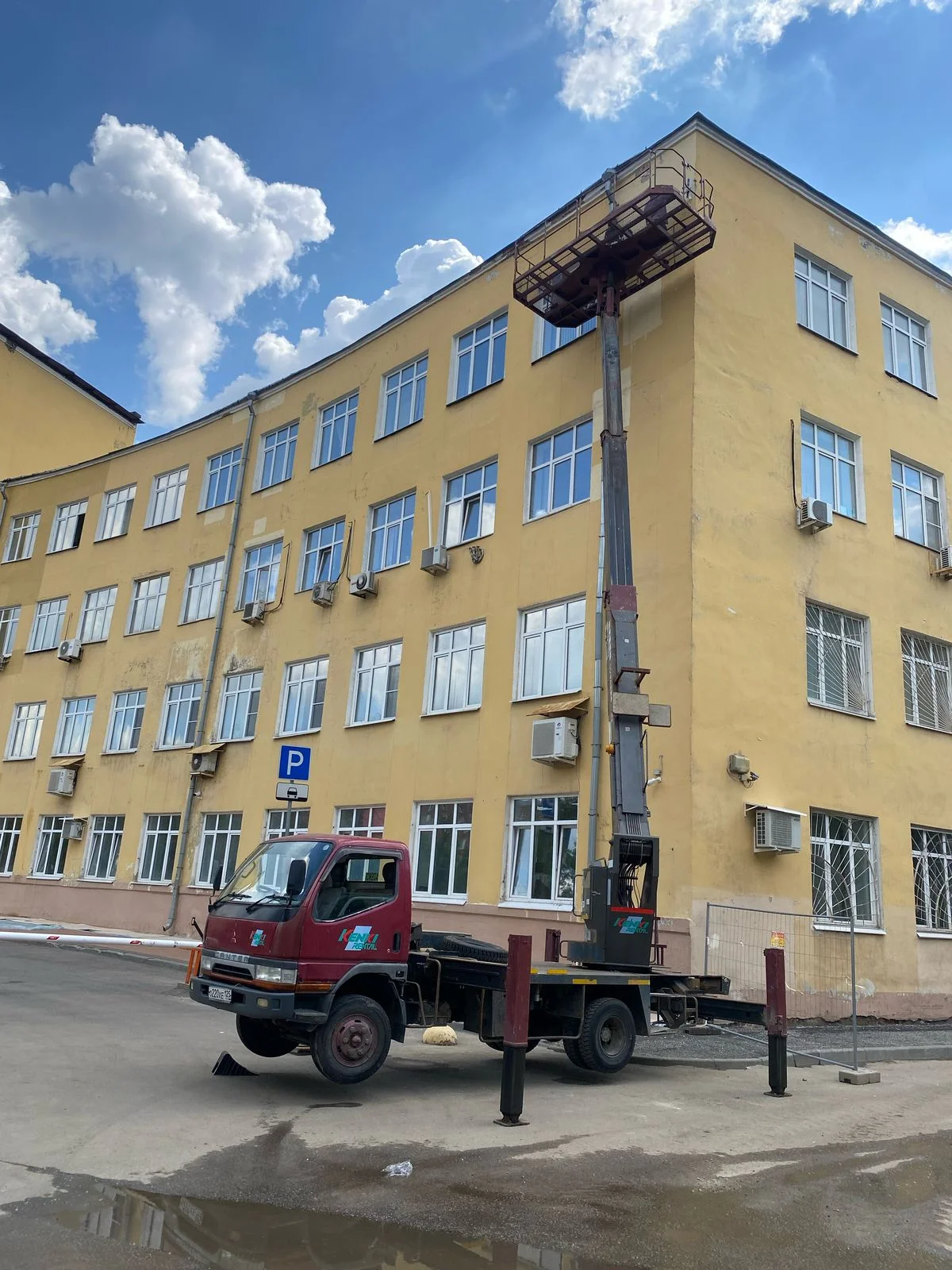 Услуги автовышки 16м - миниатюра 2