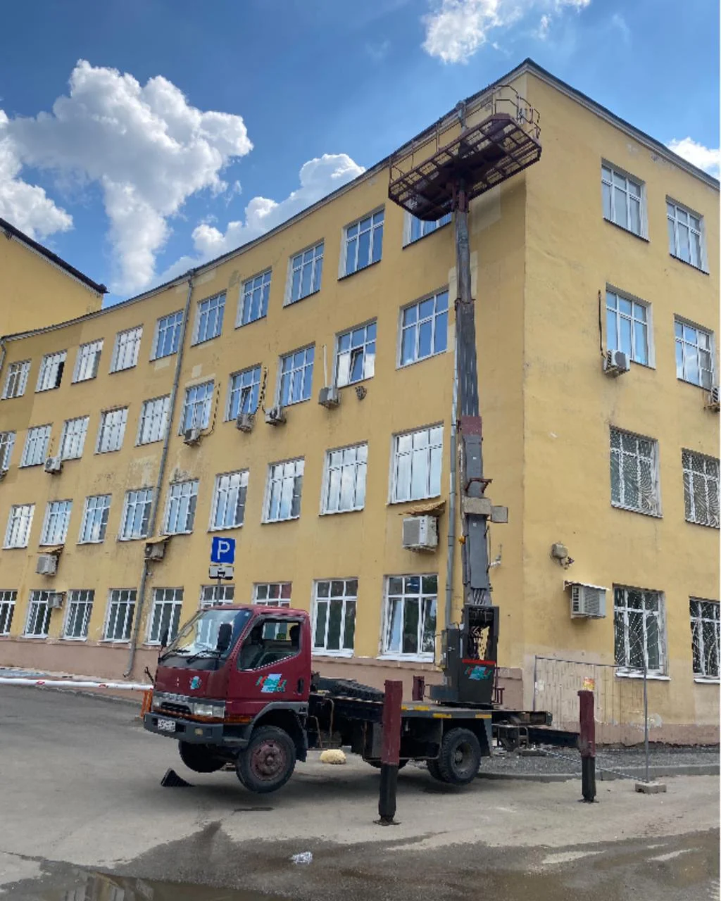 Услуги автовышки 32м - миниатюра 3