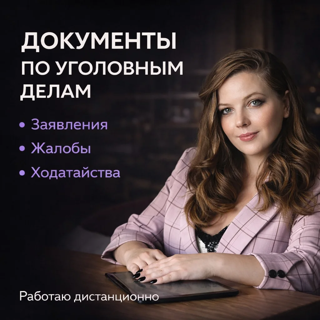 Заявления и жалобы по уголовным делам - изображение 1