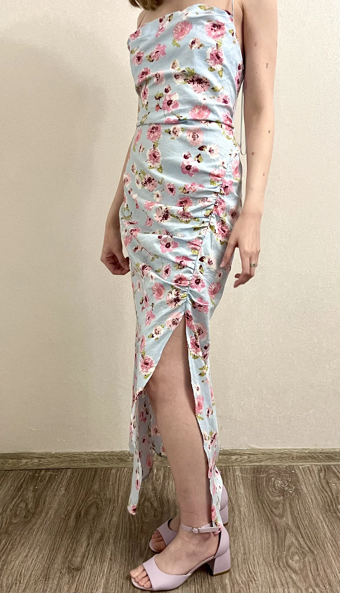 Льняное платье-сарафан Zara - миниатюра 2