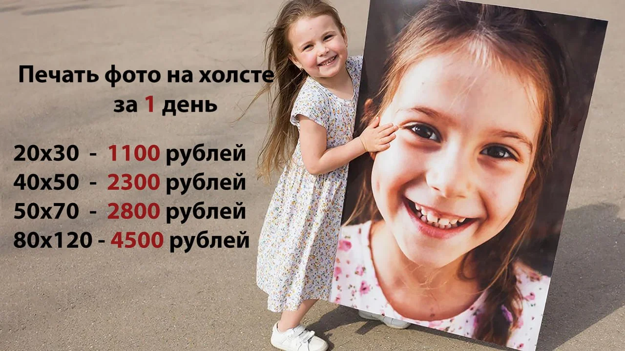 Печать фото на холсте с подрамником - миниатюра 4