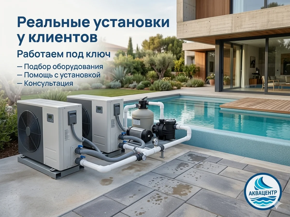 Тепловые насосы для бассейна любой мощности - миниатюра 9