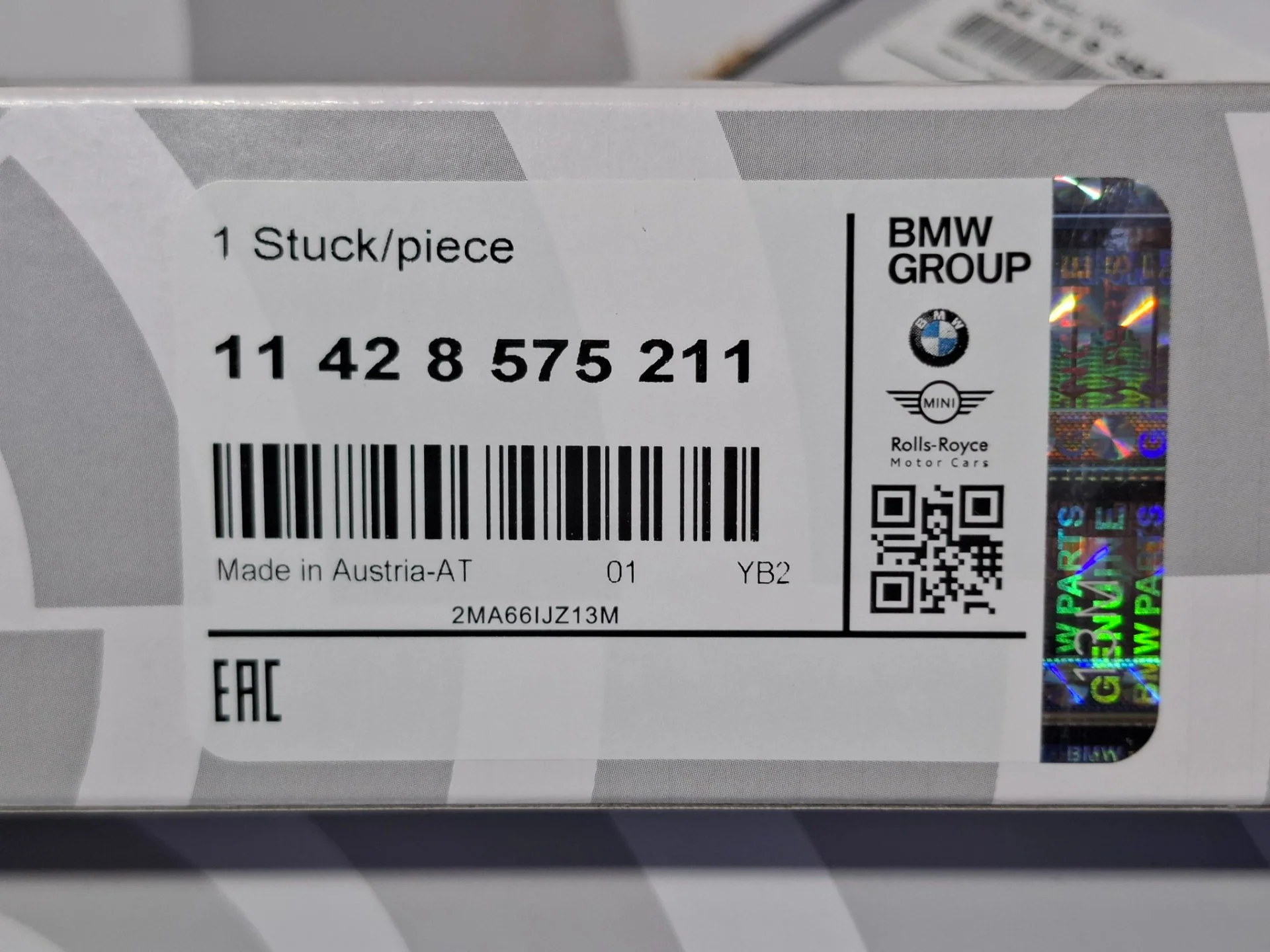 Фильтр масляный BMW B47/B48 11428575211 - миниатюра 8