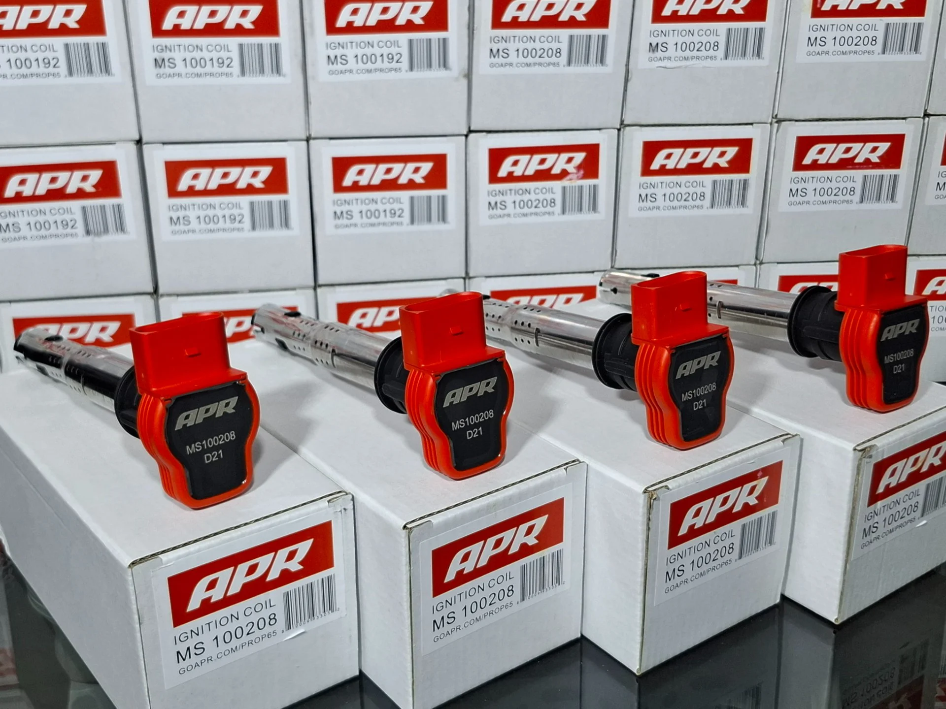 К-кт Катушек зажигания APR красных MS100208 Gen2 - изображение 1