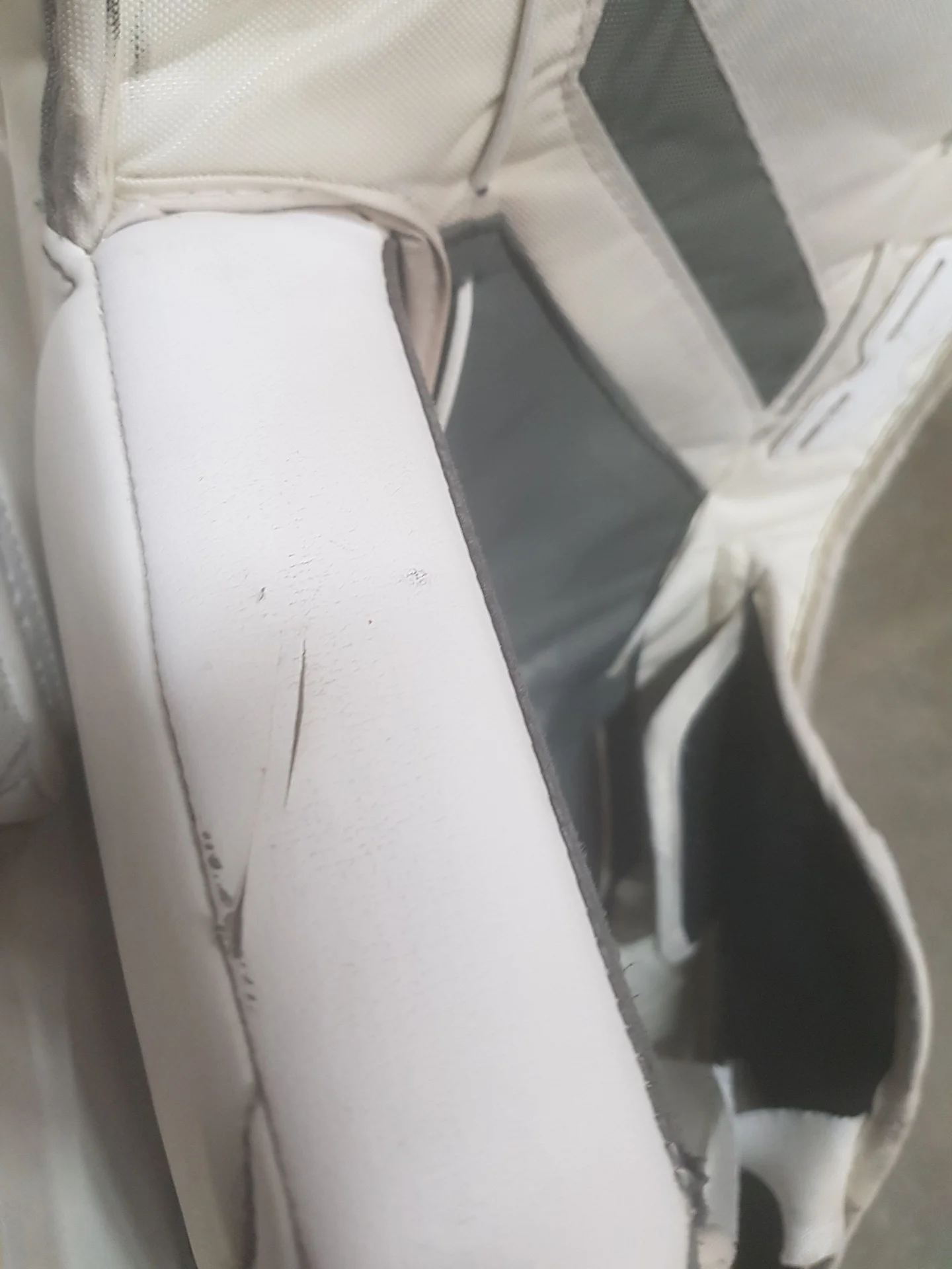 Продам щитки вратаря Bauer Mach - миниатюра 7