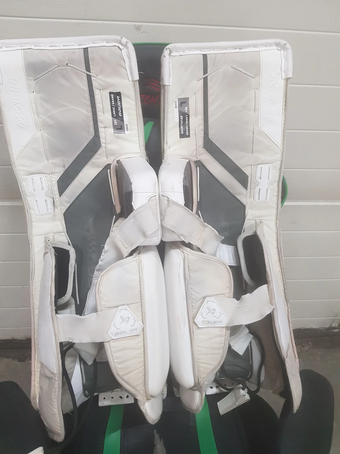 Продам щитки вратаря Bauer Mach - миниатюра 8