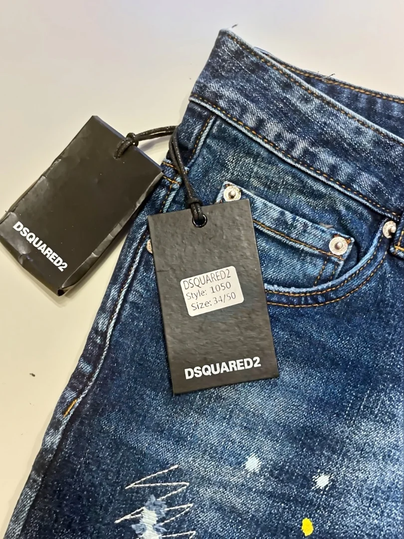Новые джинсы dsquared2 оригинал 50 - миниатюра 3