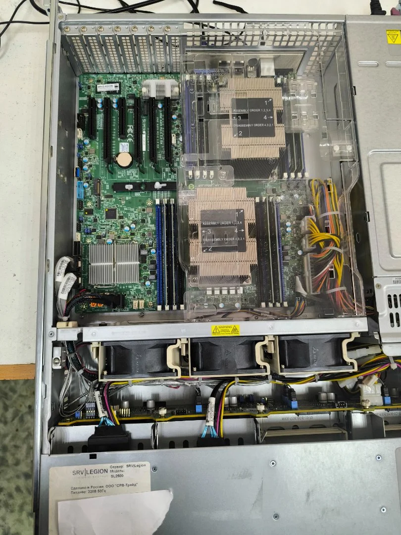 Сервер на базе Supermicro X11DPi-NT - миниатюра 3