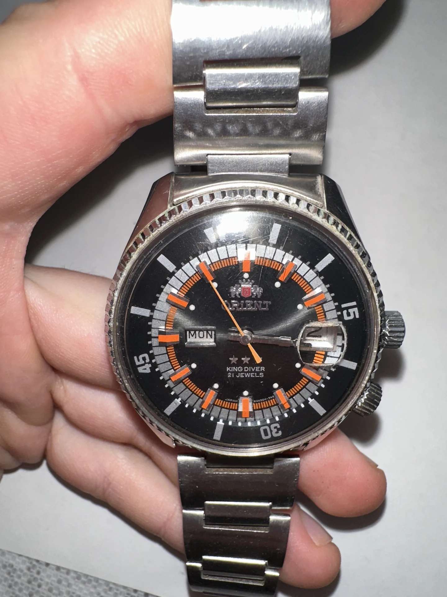 Часы orient king-diver 0104904E - миниатюра 4