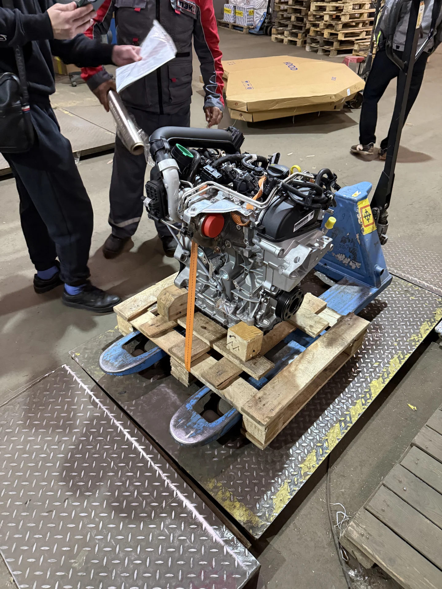Новый двигатель czd 1.4 tsi в сборе - миниатюра 10