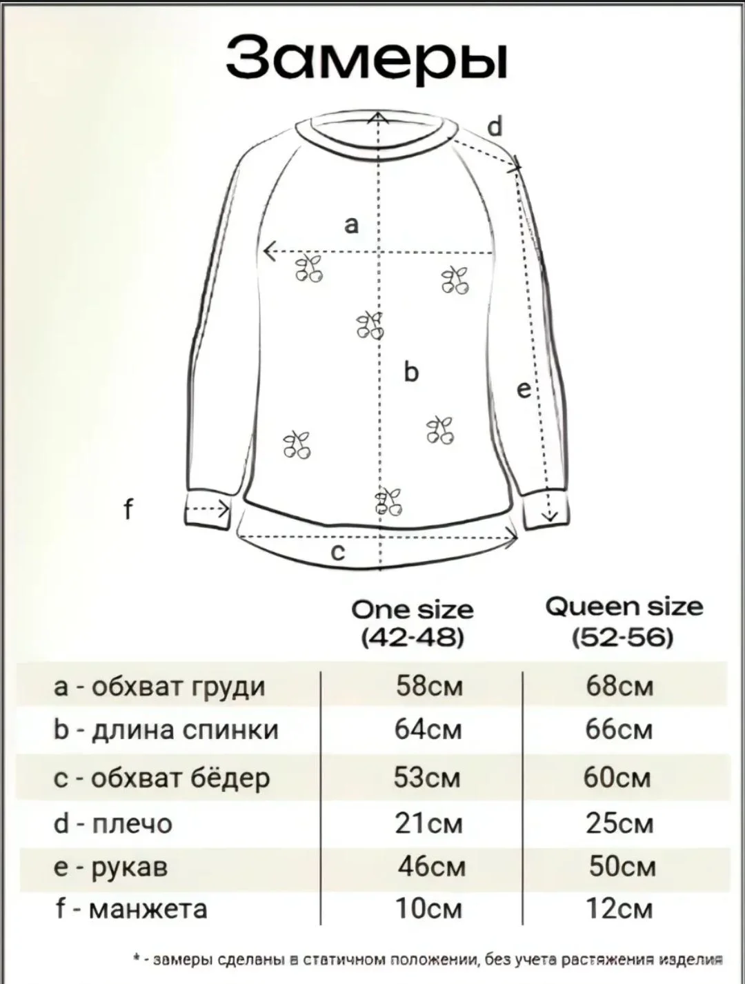 Свитшот с вишенками - миниатюра 6