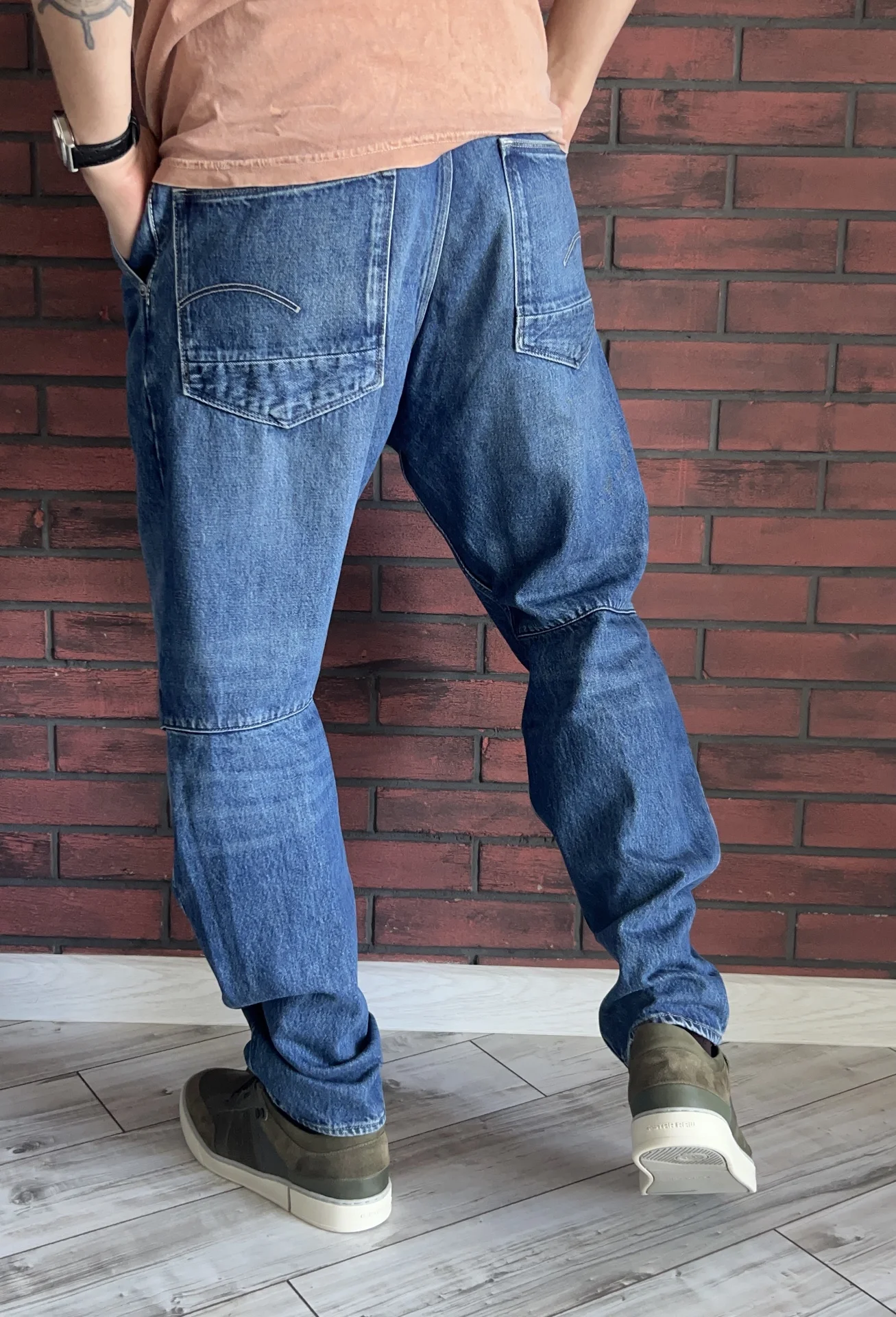 Джинсы (W33/L32) G-Star Grip 3D Relaxed Tapered - миниатюра 4