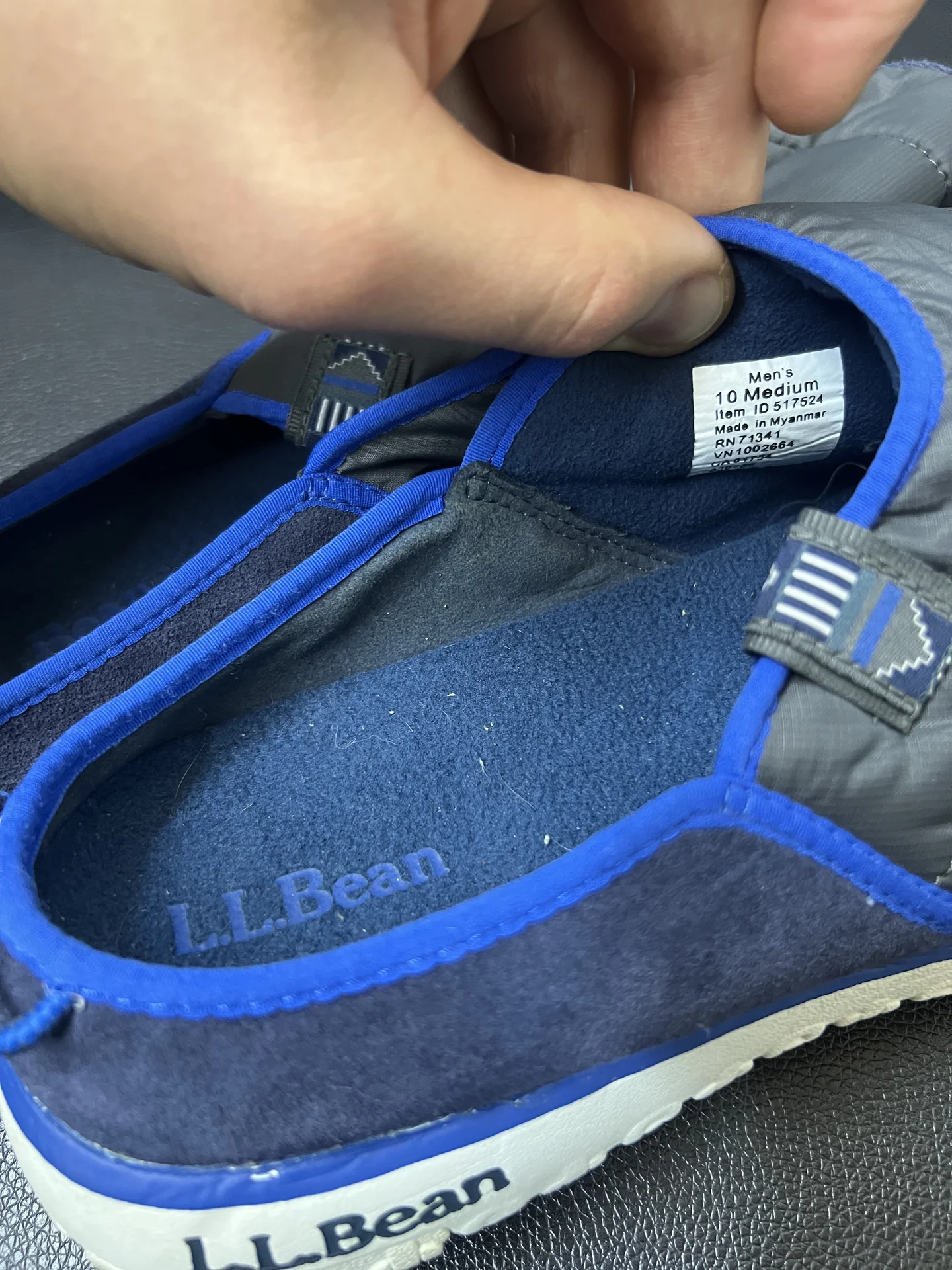 Шлепки/дутики (44) L.L.Bean (Мьянма) - миниатюра 10
