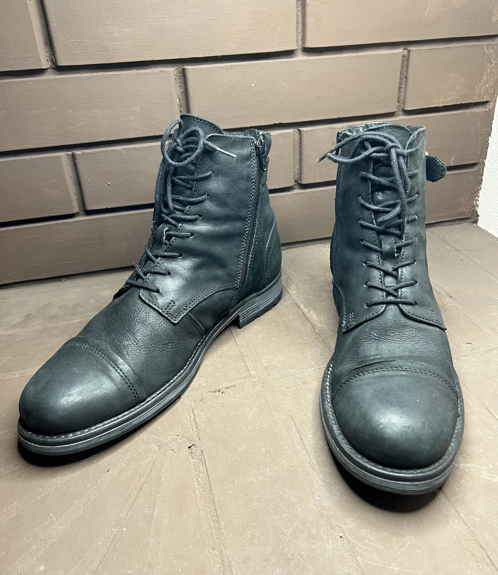 Кожаные сапоги (44) Jack&Jones (Португалия) - миниатюра 5