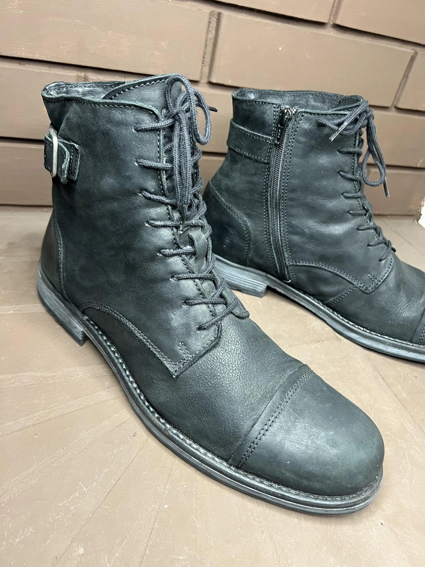 Кожаные сапоги (44) Jack&Jones (Португалия) - миниатюра 6