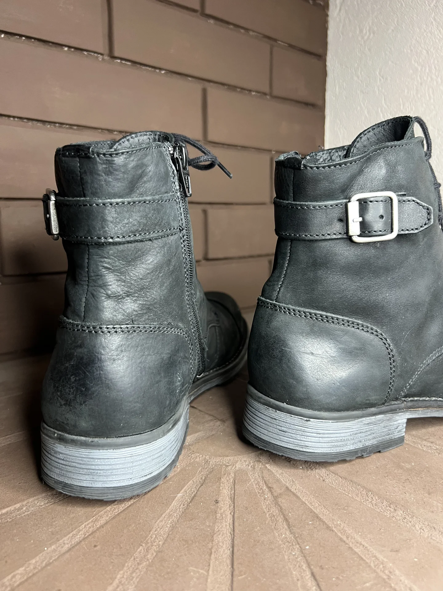 Кожаные сапоги (44) Jack&Jones (Португалия) - миниатюра 7