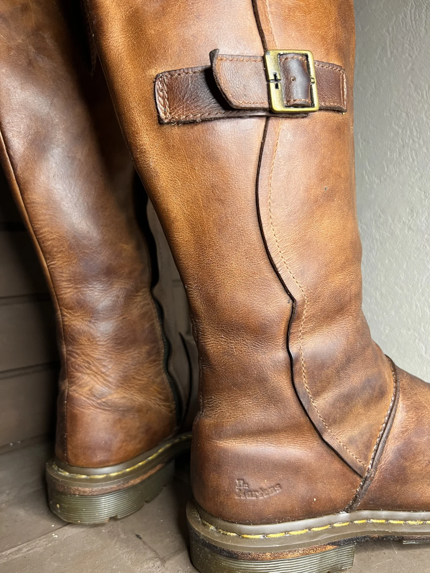 Кожаные сапоги (42) Dr. Martens - миниатюра 4