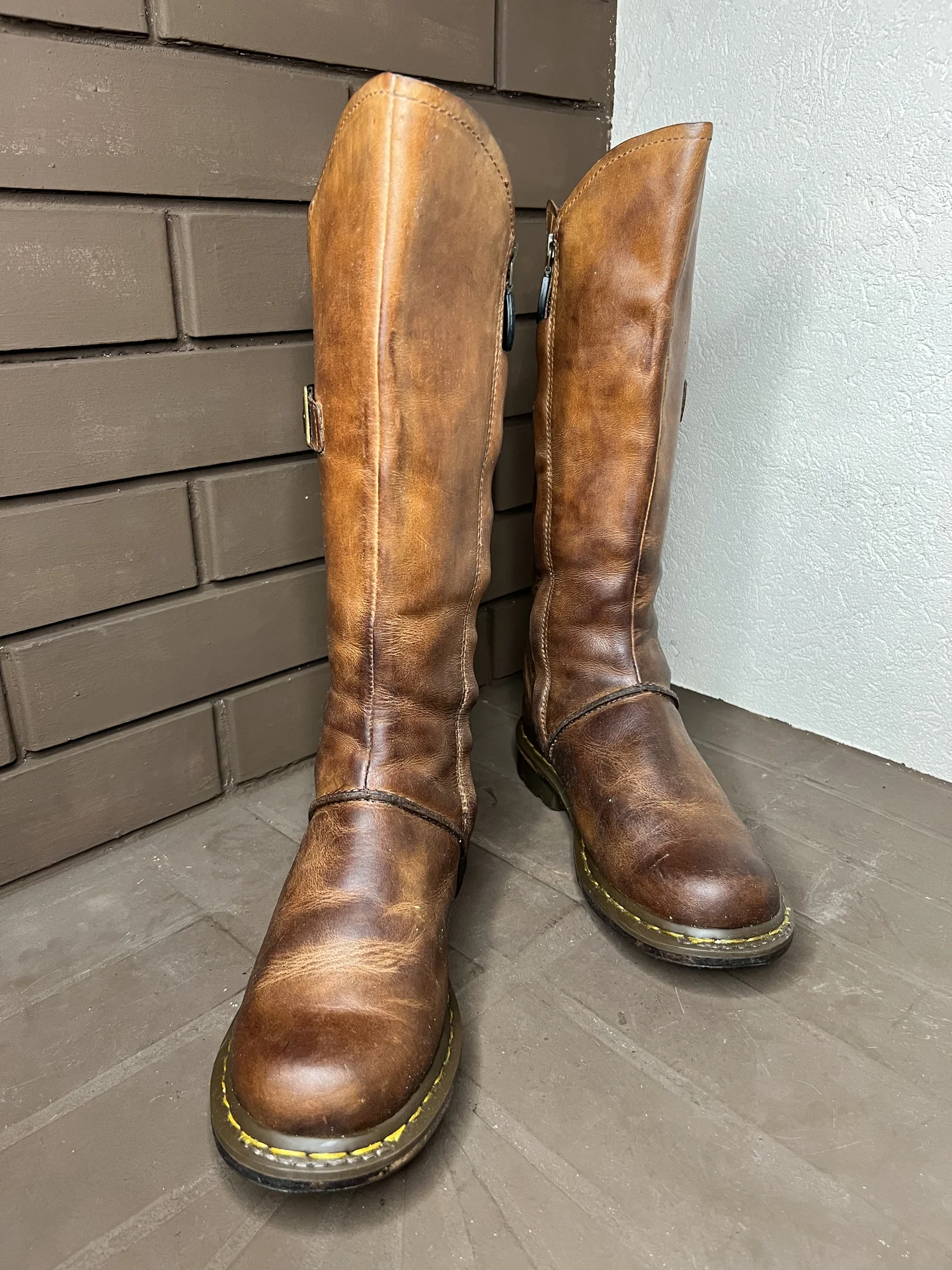 Кожаные сапоги (42) Dr. Martens - миниатюра 8