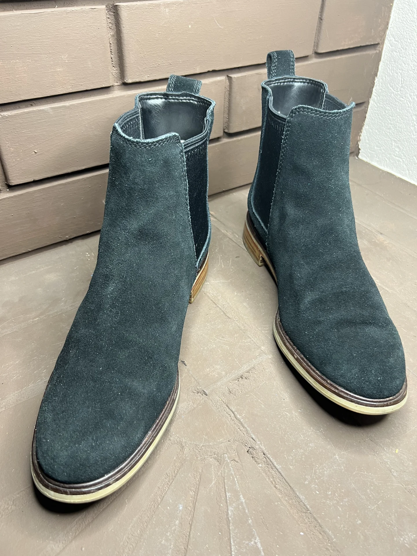 Сапоги замшевые (41,5) Clarks (Вьетнам) - миниатюра 7