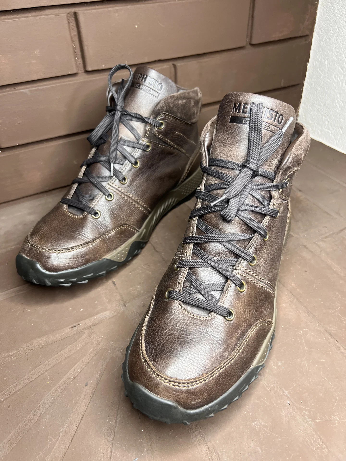 Кожаные ботинки (44) Mephisto - миниатюра 3