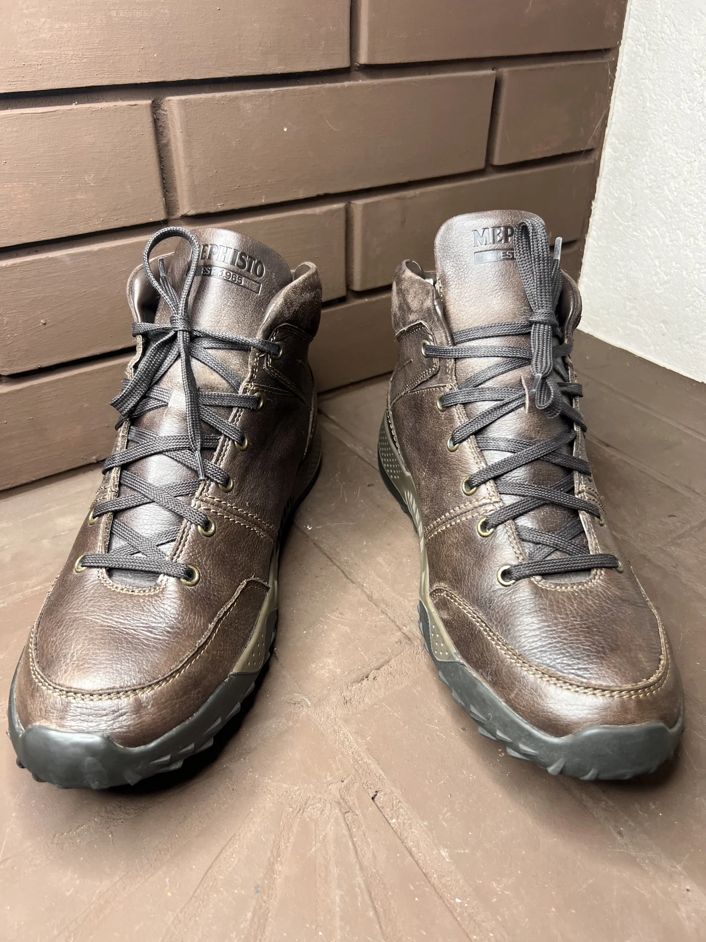 Кожаные ботинки (44) Mephisto - миниатюра 4
