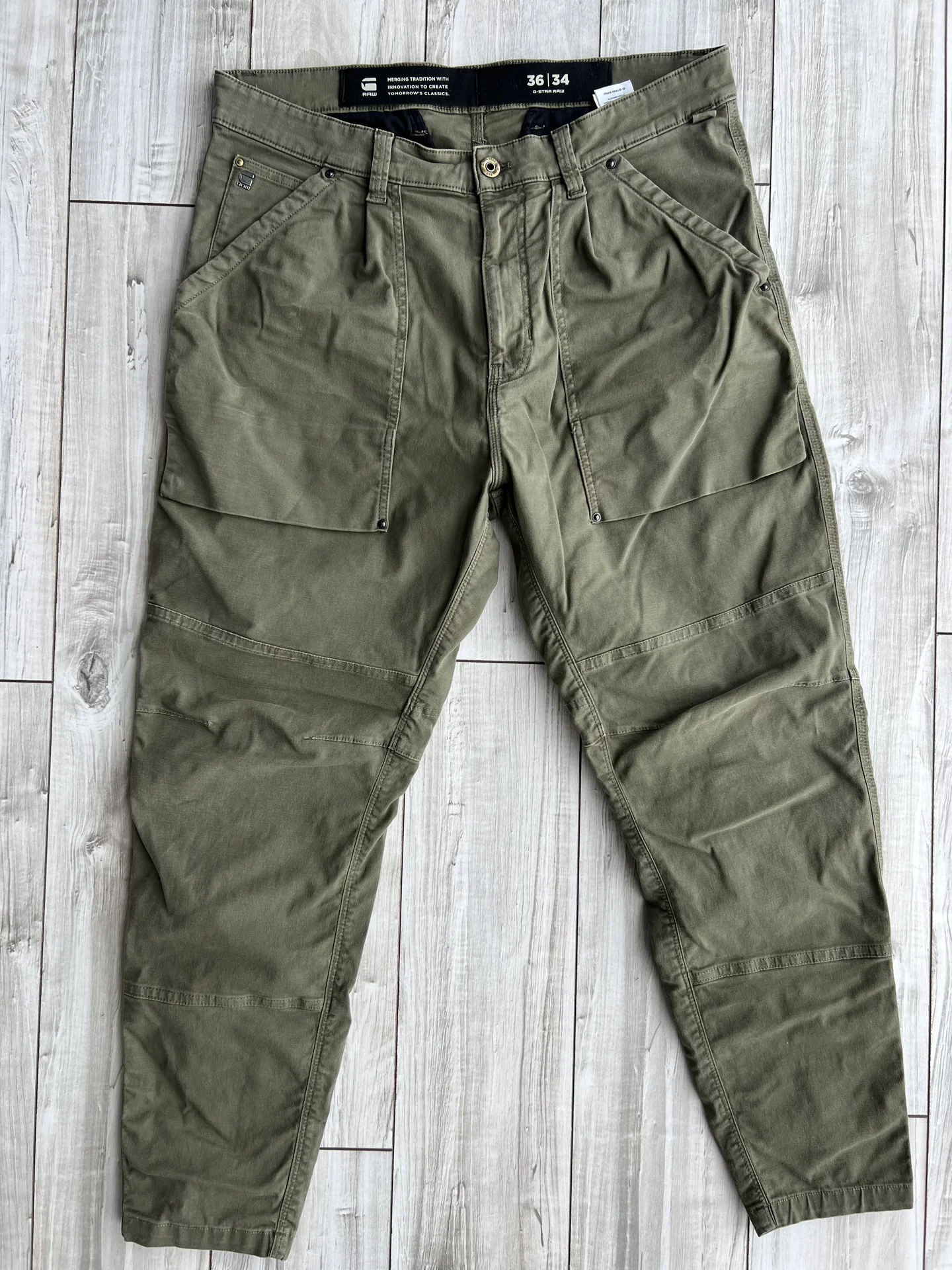 Cargo (W36/L34) G-Star Raw Fatigue Relaxed Tapered - миниатюра 7