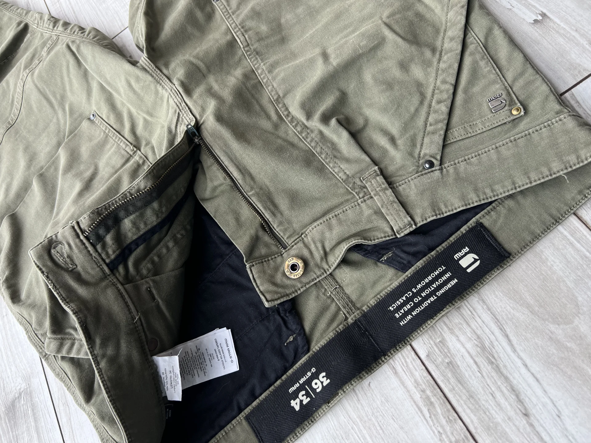 Cargo (W36/L34) G-Star Raw Fatigue Relaxed Tapered - миниатюра 8