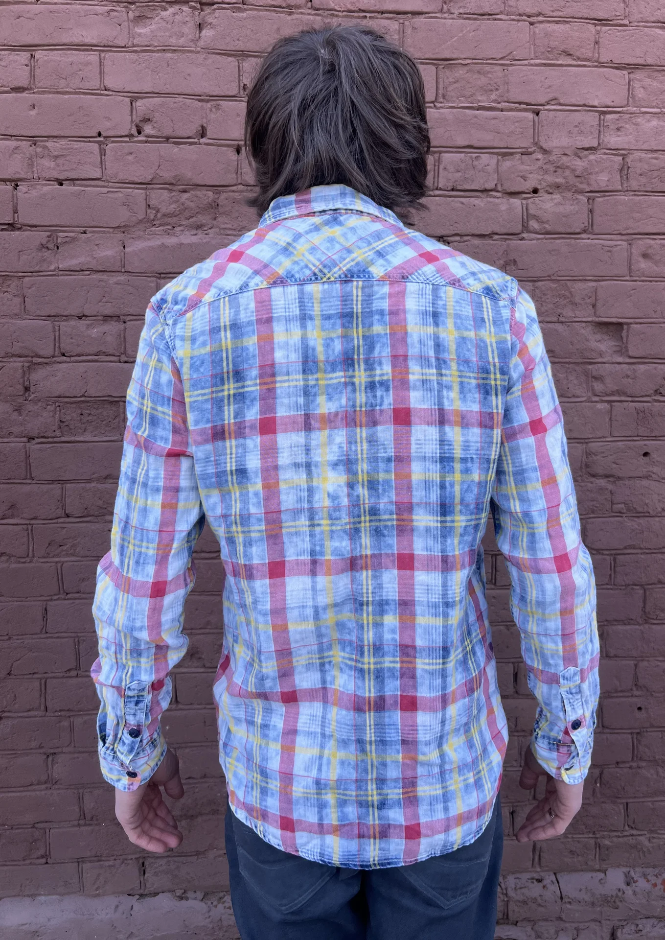Клетчатая рубашка (50/L) True Religion - миниатюра 6