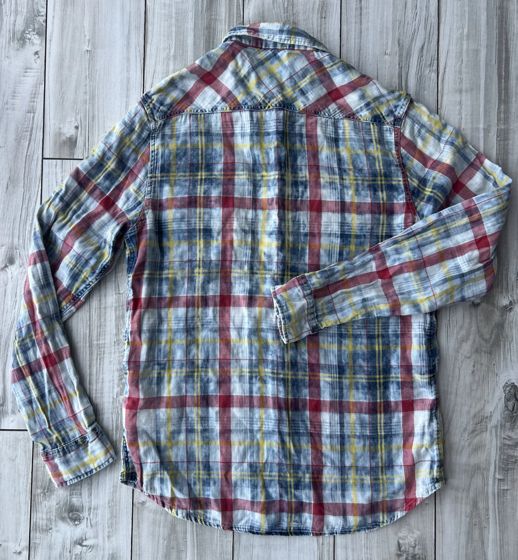 Клетчатая рубашка (50/L) True Religion - миниатюра 9