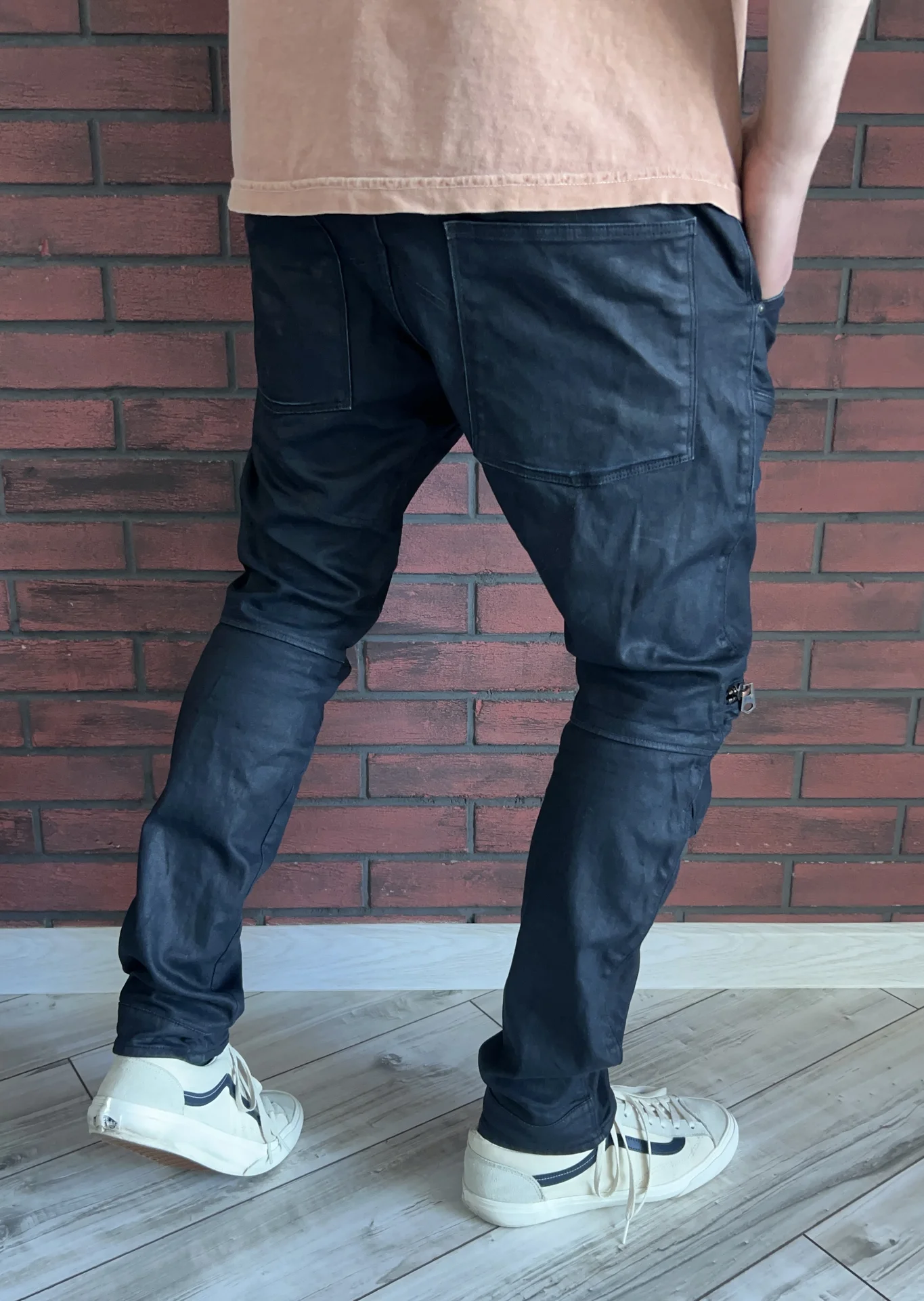 Джинсы G-Star Raw 5620 3D Zip Knee Super Slim - миниатюра 4