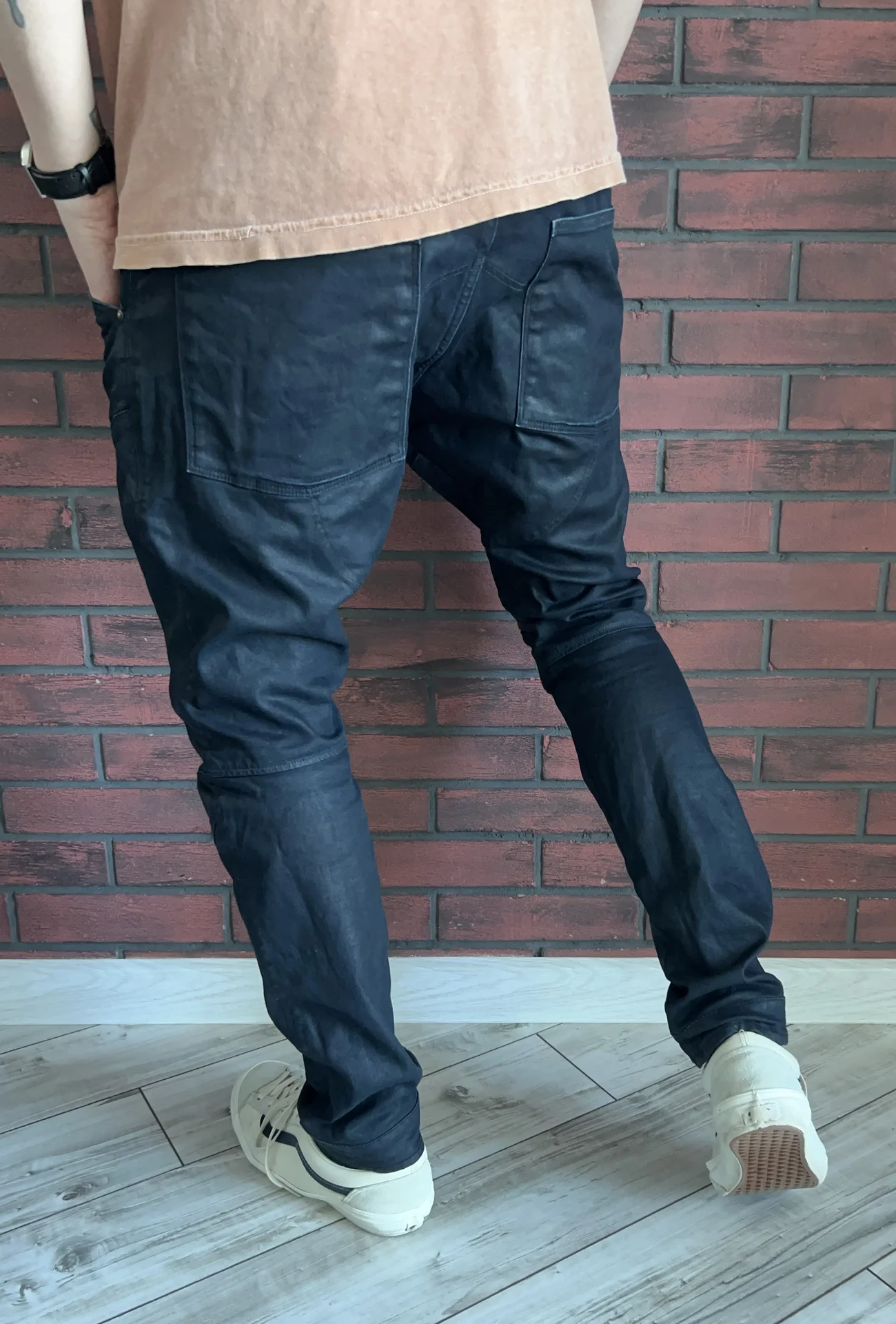 Джинсы G-Star Raw 5620 3D Zip Knee Super Slim - миниатюра 5