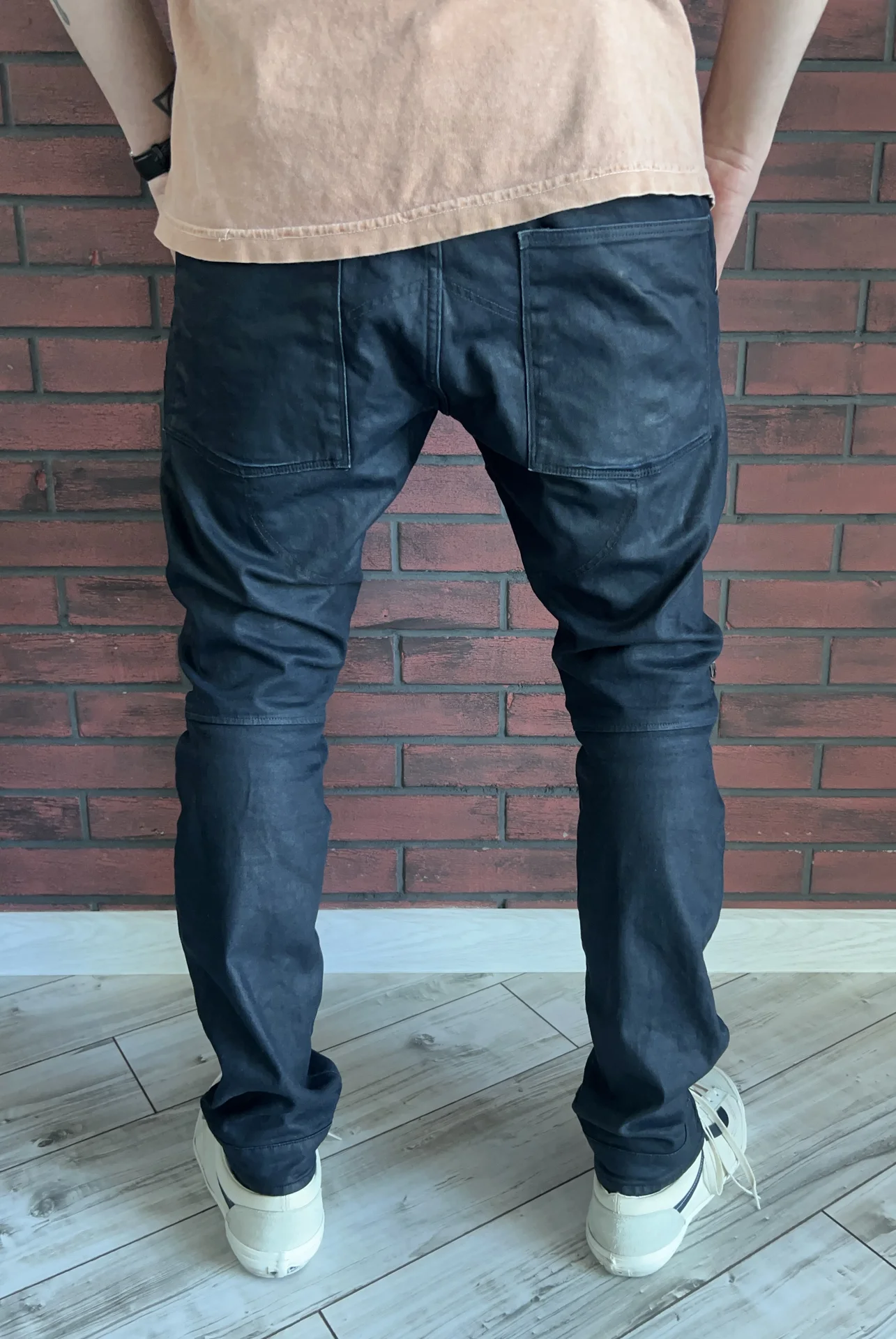 Джинсы G-Star Raw 5620 3D Zip Knee Super Slim - миниатюра 6
