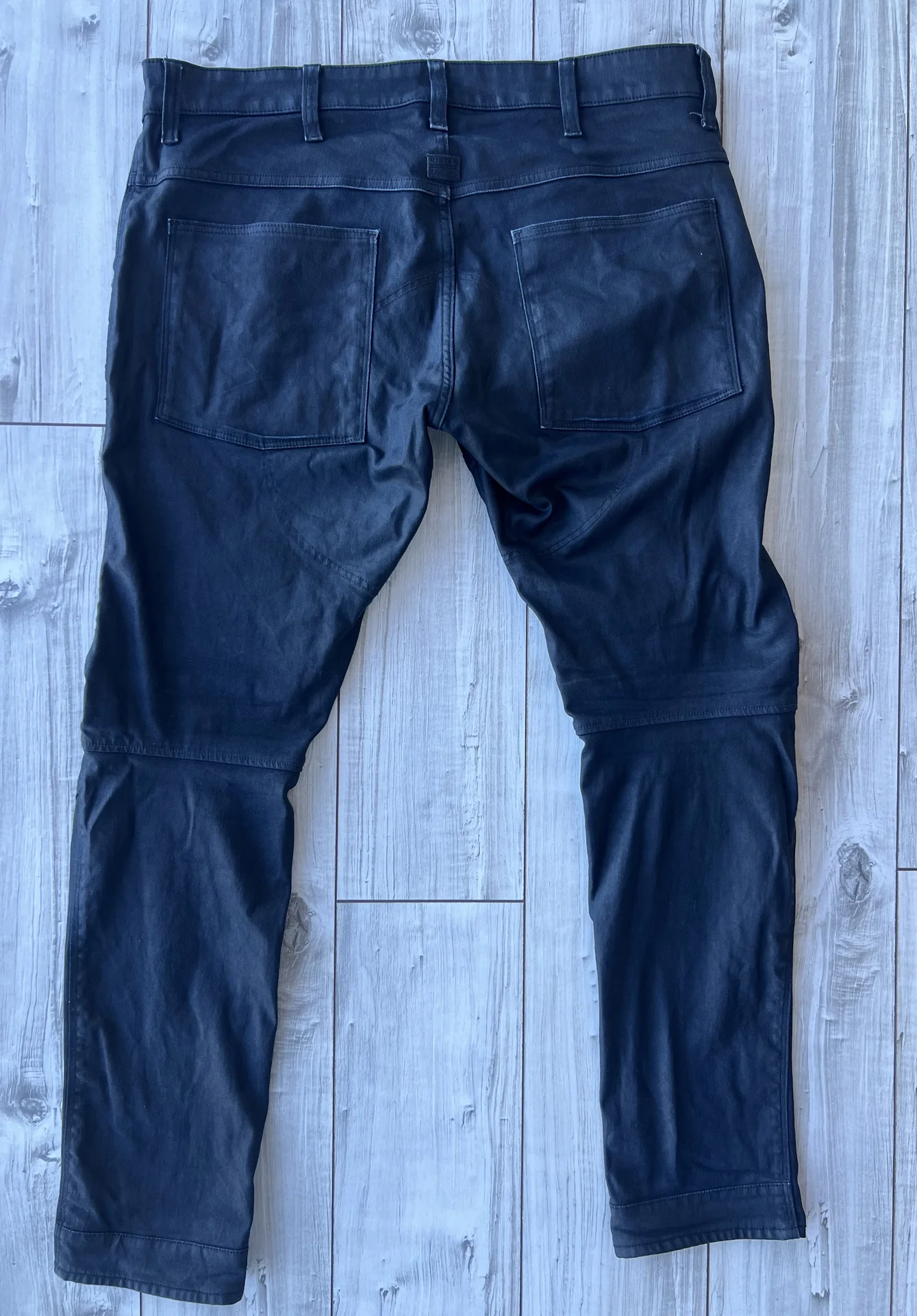 Джинсы G-Star Raw 5620 3D Zip Knee Super Slim - миниатюра 9