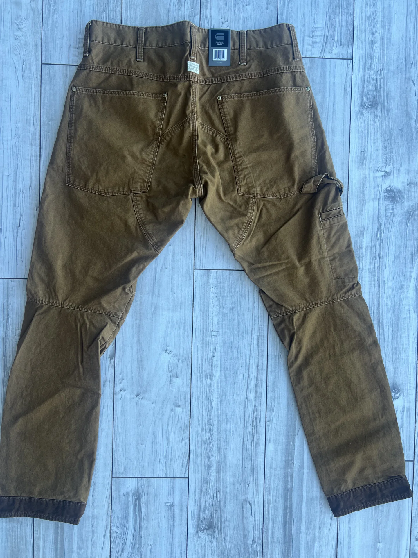 Джинсы (W34/L32) G-Star 5620 Workwear 3D Tapered - миниатюра 9