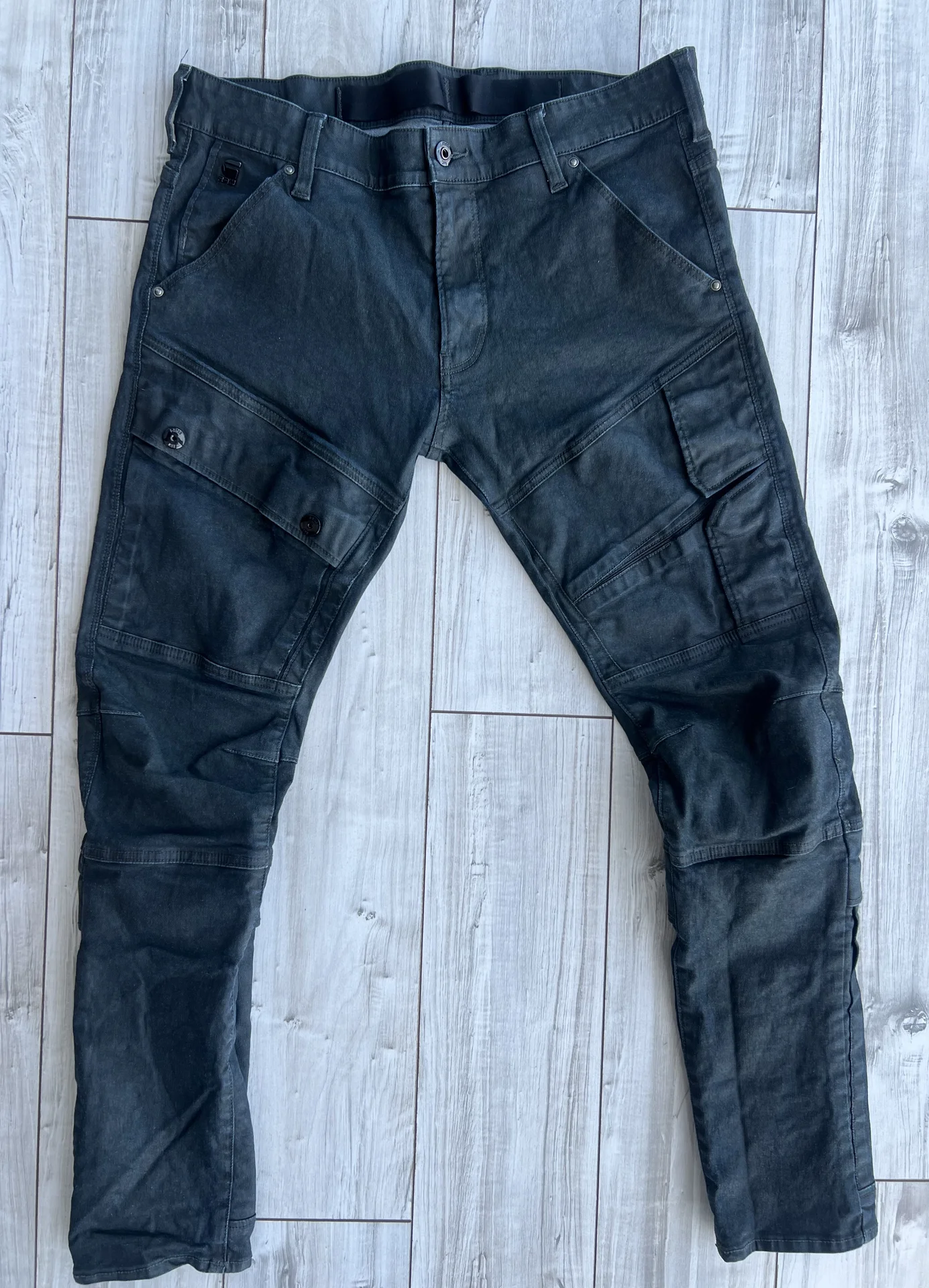 Джинсы (W36/L32) G-Star Raw Airblaze 3D Skinny Coj - миниатюра 7