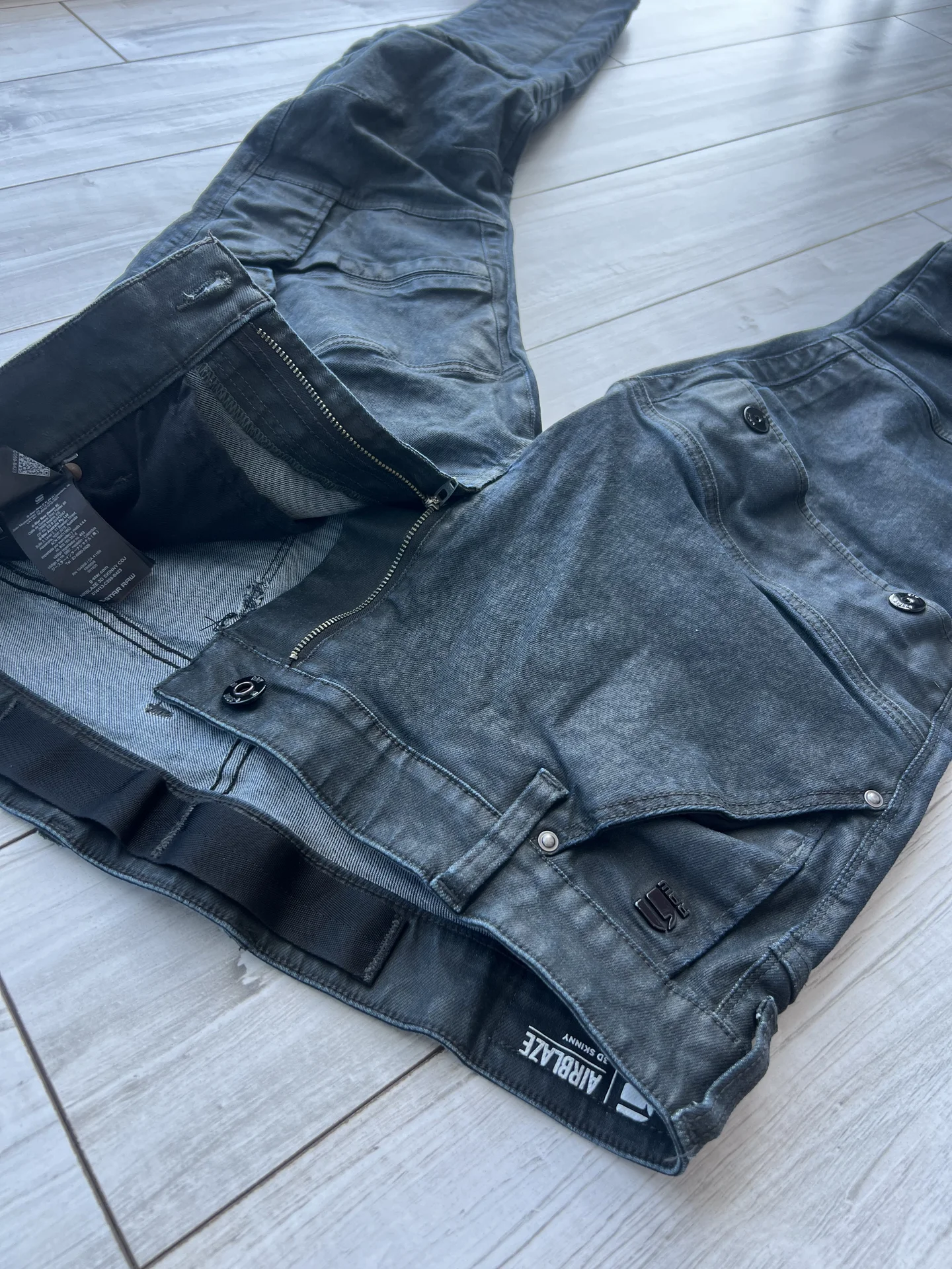 Джинсы (W36/L32) G-Star Raw Airblaze 3D Skinny Coj - миниатюра 8