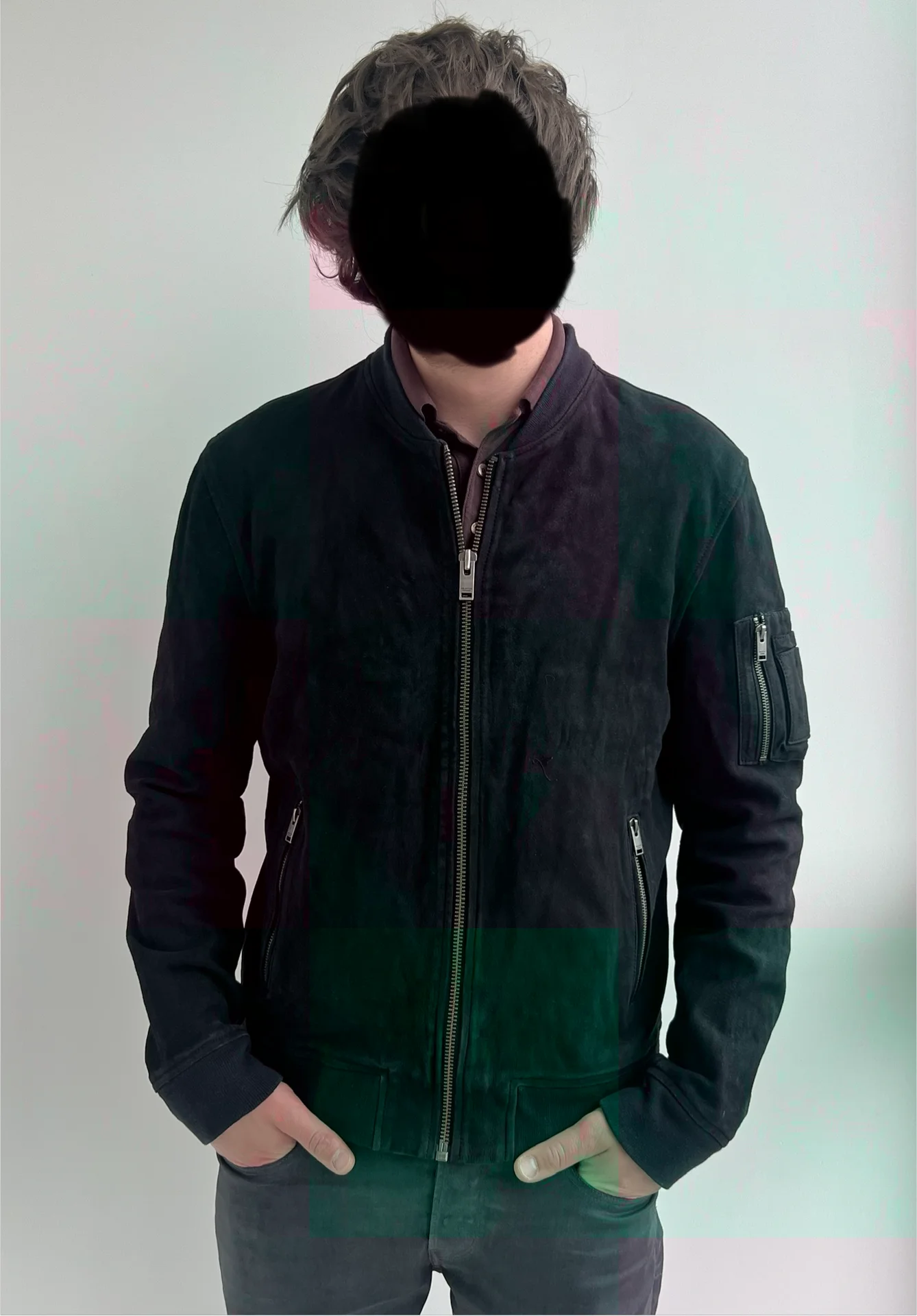 Кожаная куртка (50/L) Selected Homme - миниатюра 2