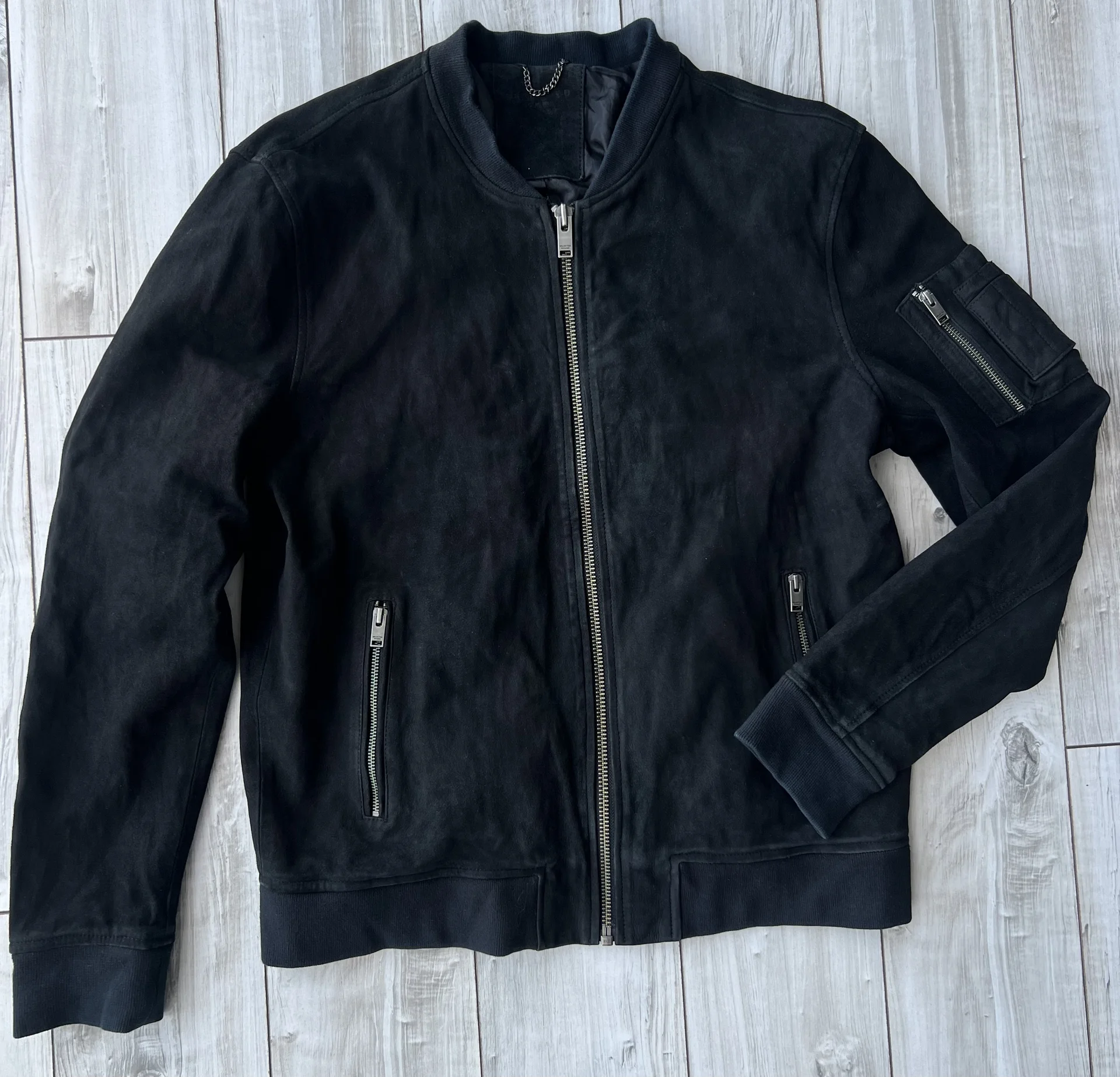 Кожаная куртка (50/L) Selected Homme - миниатюра 8
