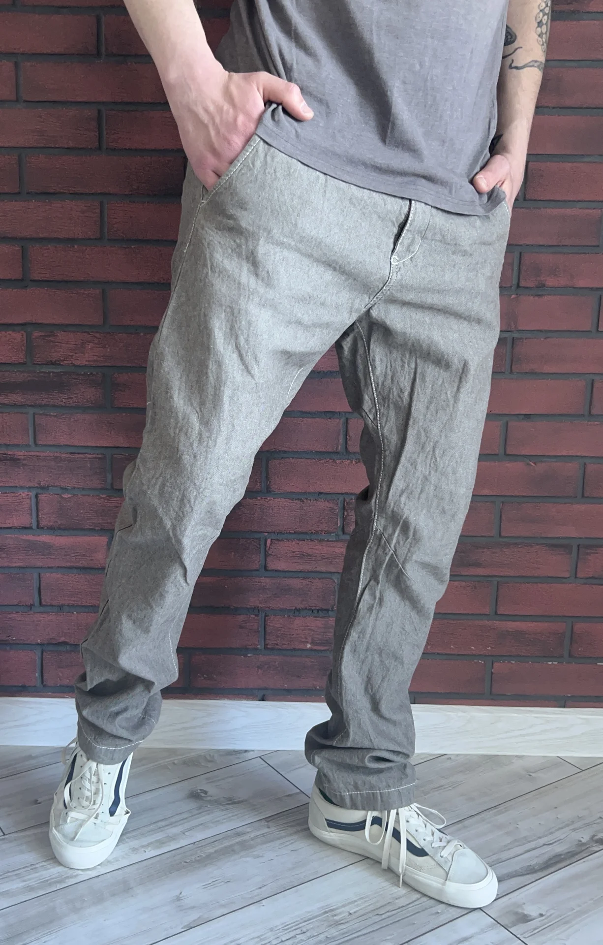 Льняные брюки (W33/L34) Scotch&Soda "Lewis" - миниатюра 2