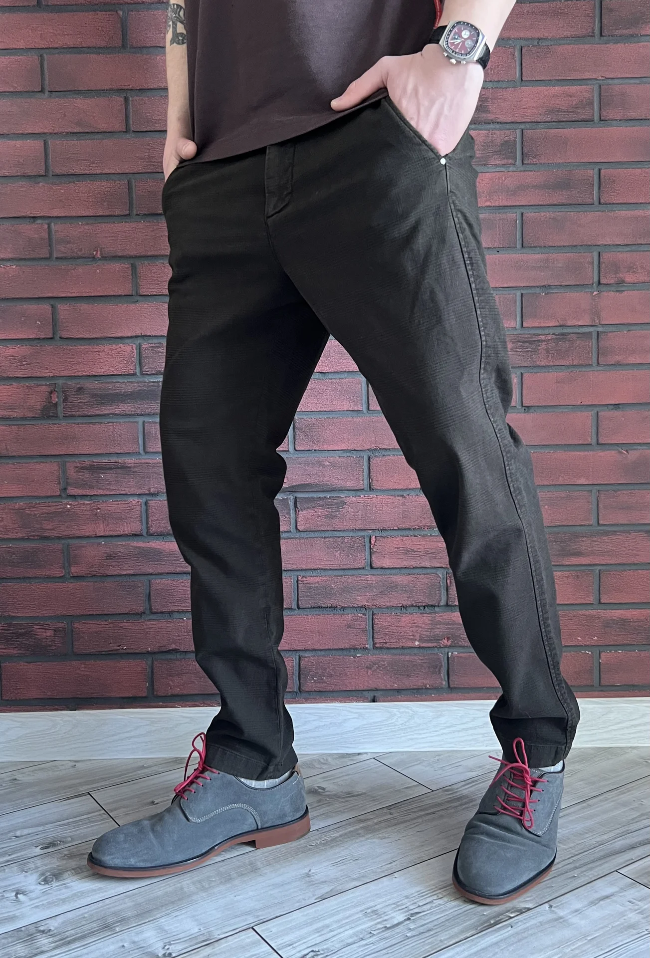 Клетчатые брюки (W31/L30) Massimo Dutti (Марокко) - миниатюра 2