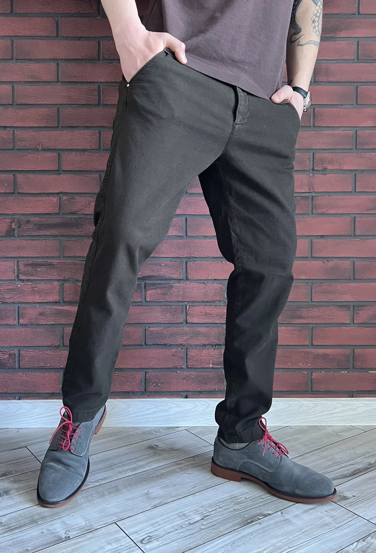 Клетчатые брюки (W31/L30) Massimo Dutti (Марокко) - миниатюра 3
