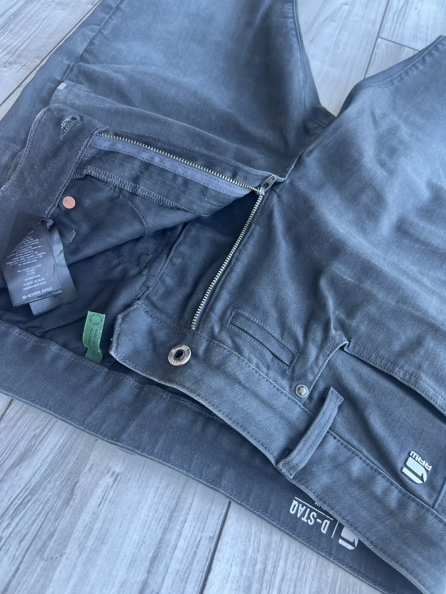 Джинсы (W32/L36) G-Star Raw D-Staq 3D Slim (Индия) - миниатюра 8