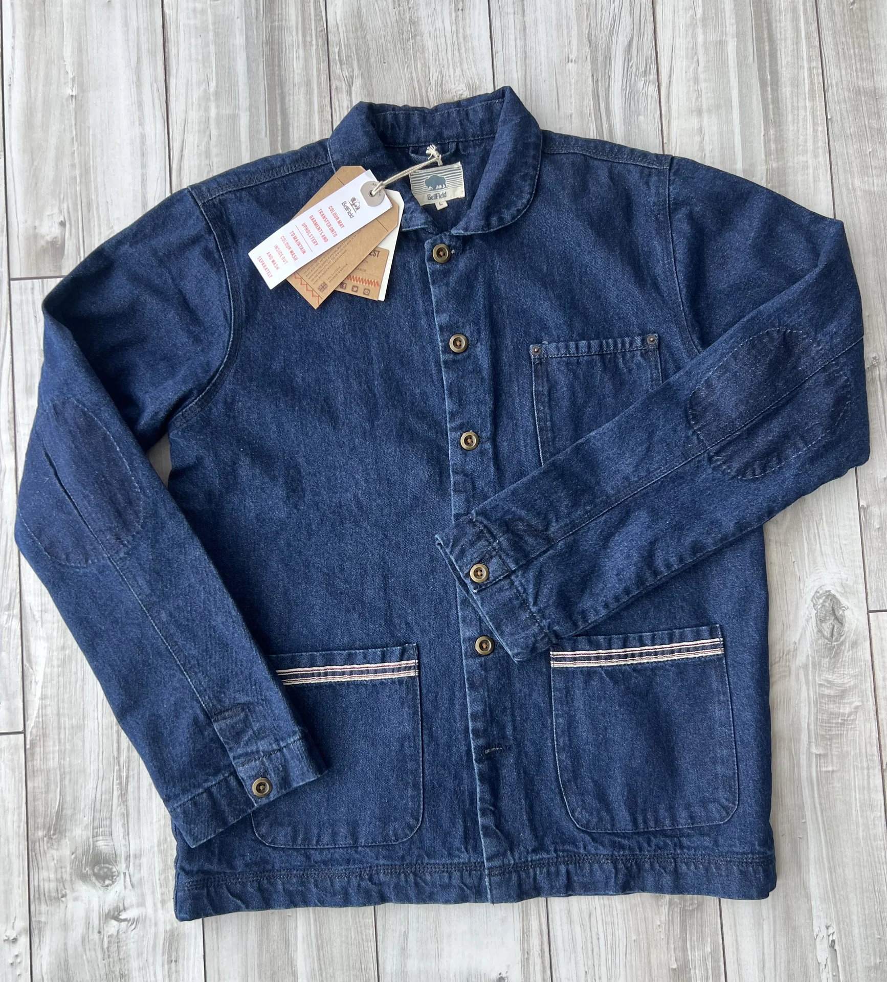 Джинсовая куртка (50/L) BellField - миниатюра 8