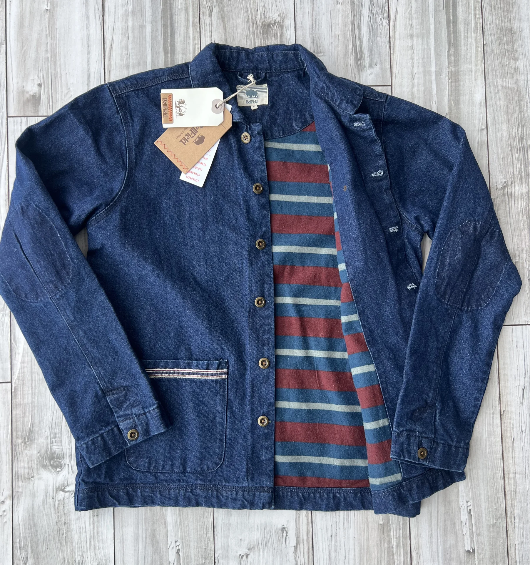 Джинсовая куртка (50/L) BellField - миниатюра 9