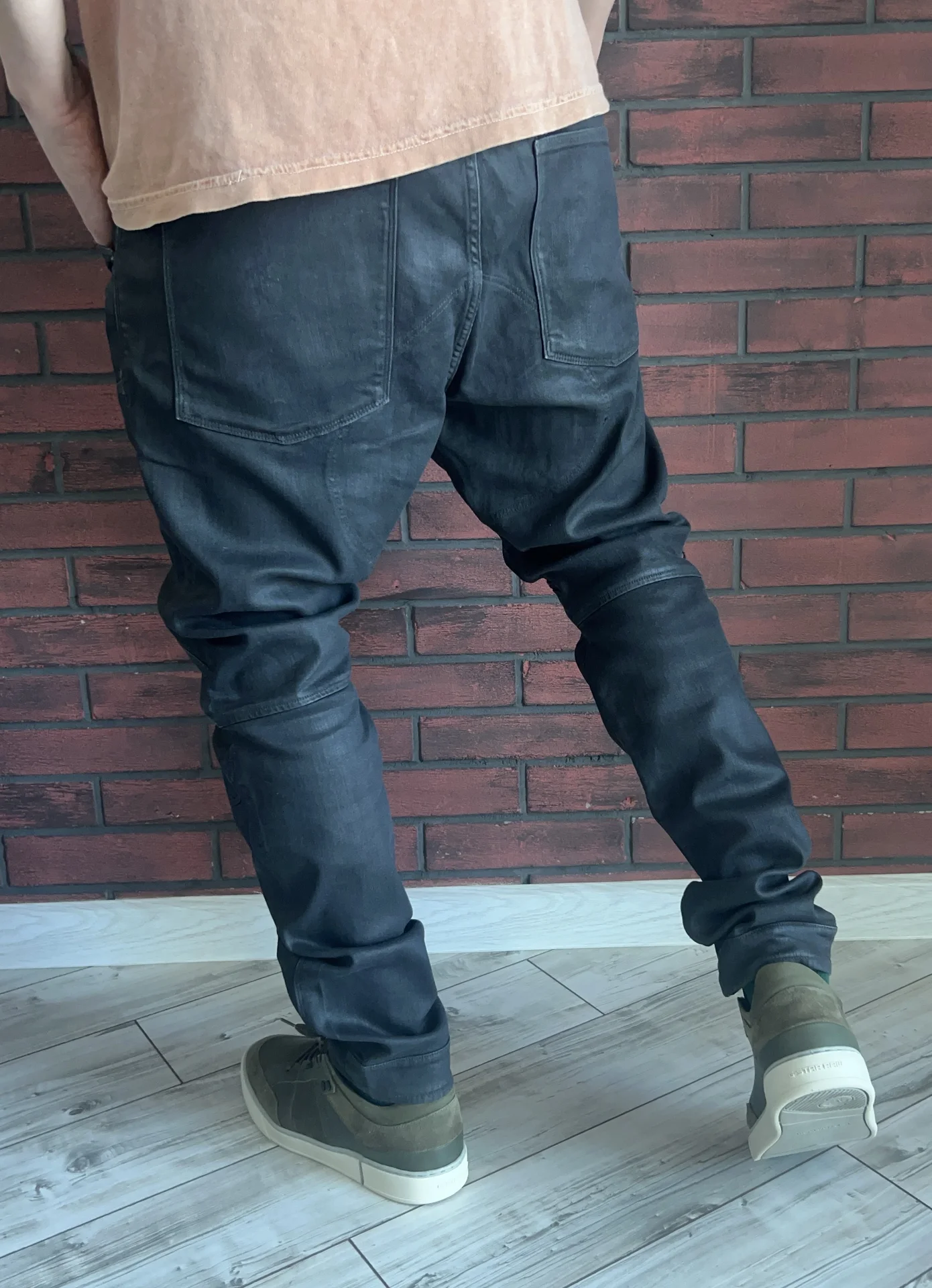Джинсы (W34/L32 G-Star Raw 5620 3D Zip Knee Skinny - миниатюра 4