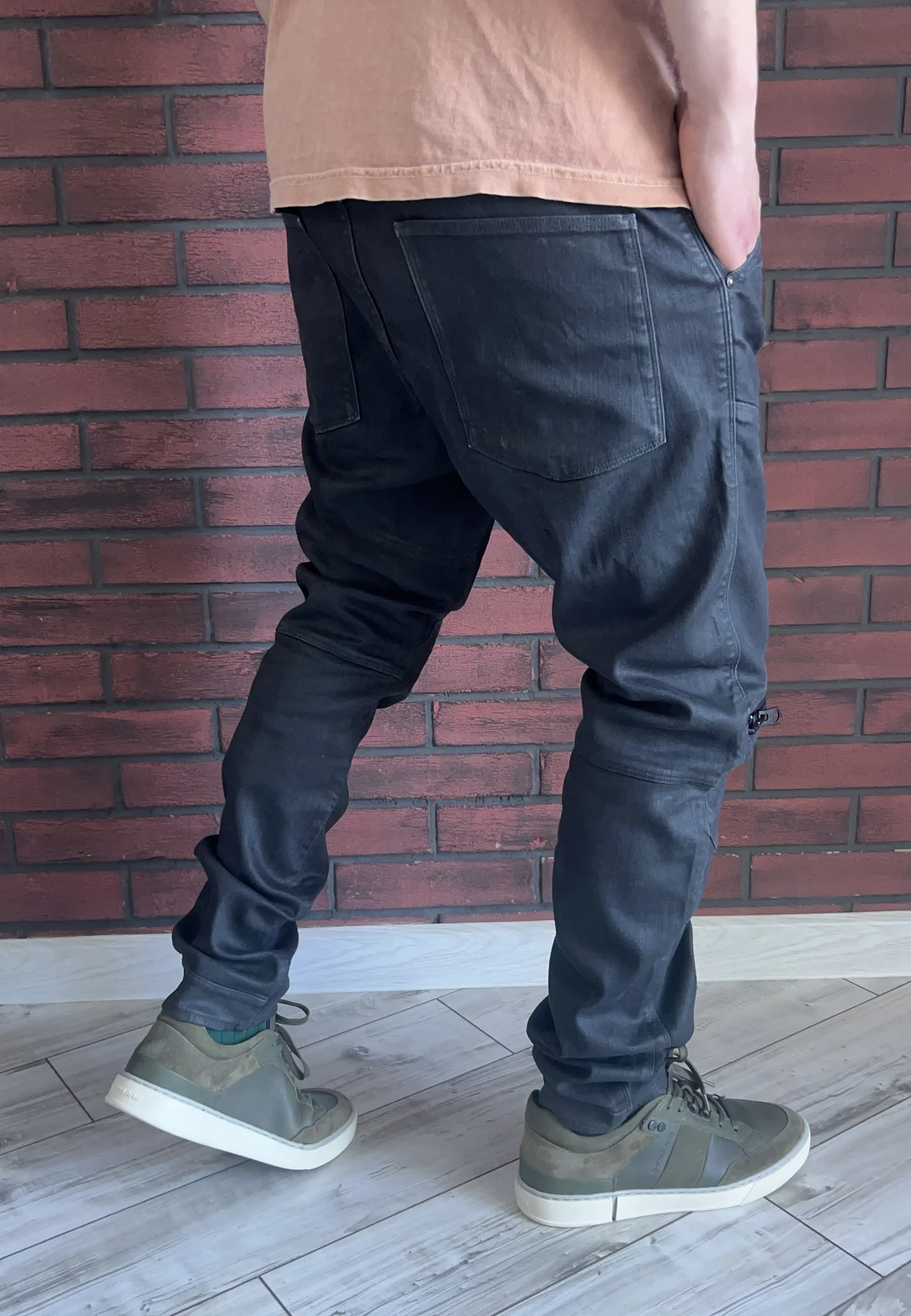 Джинсы (W34/L32 G-Star Raw 5620 3D Zip Knee Skinny - миниатюра 5