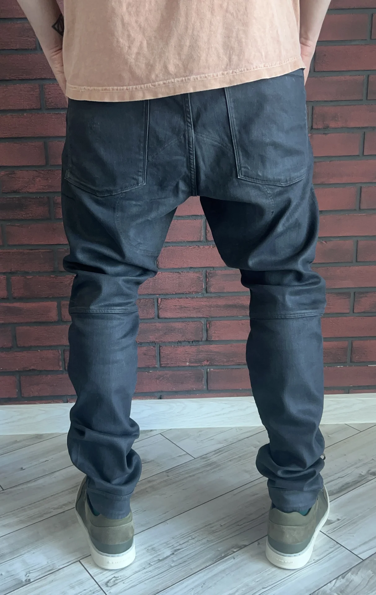Джинсы (W34/L32 G-Star Raw 5620 3D Zip Knee Skinny - миниатюра 6