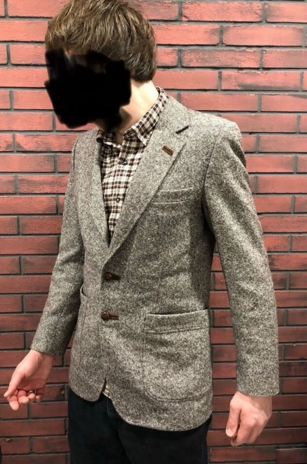 Твидовый пиджак (50/L) Sir (Швеция) - изображение 1